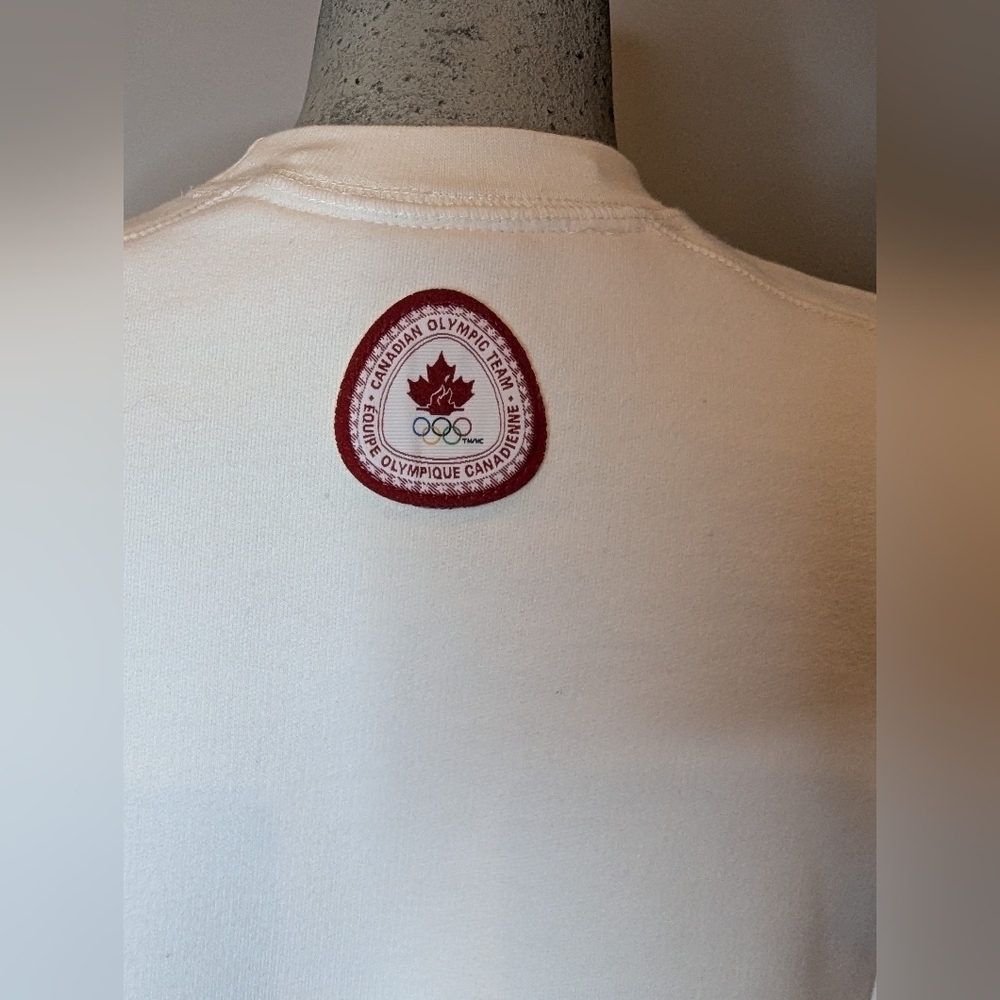 Canada Olympic Team Cotton sweat shirt, XS/S women 14 youth HBC - Picture 7 of 14